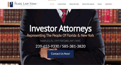 Desktop Screenshot of investorattorneys.com